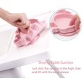 thumbnail image 2 of Silicone Baby Plates Divided - Portable Non Slip Suction Toddler Plates for Children Babies and Kids BPA Free Baby Dinner Plate, Dishwasher and Microwave Safe, 2 of 7