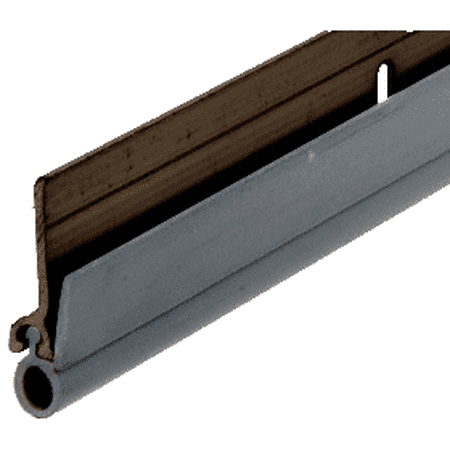 

CRL WS003DV196 Dark Bronze Extruded Aluminum Vinyl Bulb Weatherseal 36 x 80 Opening