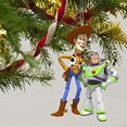 thumbnail image 3 of 2020 Hallmark Ornament Disney Pixar Toy Story Buzz Lightyear and Woody 25th Anniversary, 3 of 5