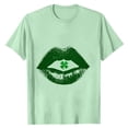 thumbnail image 3 of Mens St Patricks Day Shirt Irish Lucky Shamrock Print T Shirt Clover Saint Patricks Day Short Sleeve Tee Tops, 3 of 4