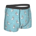 thumbnail image 2 of KLL Cute Poodle Dog Men's Cotton Boxer Briefs Underwear-XX-Large, 2 of 8