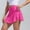 Yoga Pants-A325Hot Pink, variant on Skirted Leggings for Women Crossover High Waist Tennis Golf Skirted Leggings Pockets Athletic Dress Leggings Running Summer Gym Sport Skorts