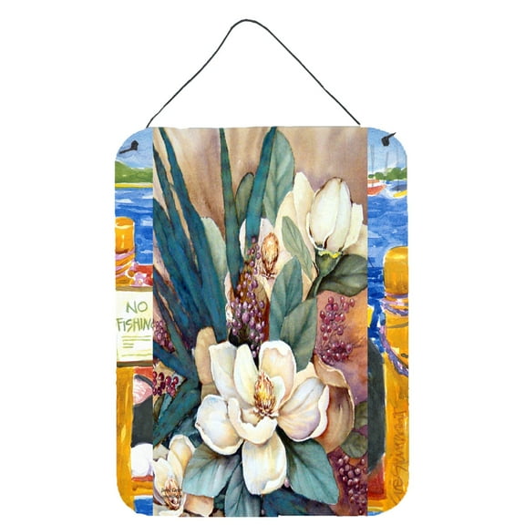 Carolines Treasures PJC1046DS1216 Southen Magnolias Wall or Door Hanging Prints 12x16 multicolor