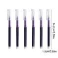 thumbnail image 3 of 6 Pieces Rolling Pens 0.5 Mm Japanese Fast Drying Fine Point Pens Liquid Ink Glossy Writing For Office Student Supplies 10ml, 3 of 6