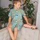 thumbnail image 4 of Fotbe Cute Dogs Corgi Pijama Estampada de 2 Piezas para Niños – Ropa de Dormir de Manga Corta Cómoda para Niños y Niñas, Camiseta y Shorts de Algodón-Large, 4 of 6