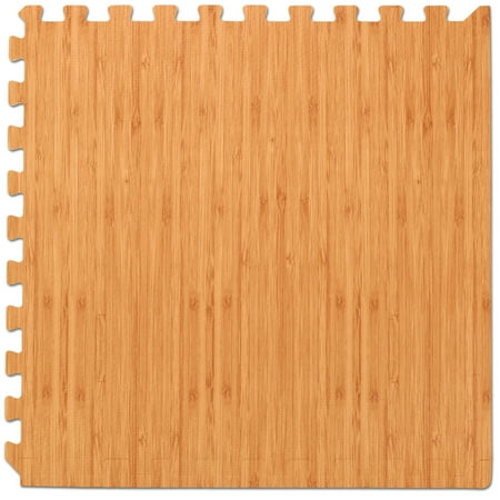 Forest Floor 3 8 Thick Printed Wood Grain Interlocking Foam Floor