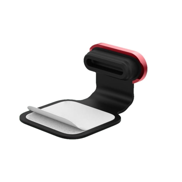 Cubierta de la tapa del tapón del enchufe del muelle del cargador del teléfono móvil antipolvo (para el tipo C rojo)
