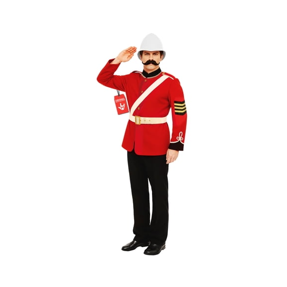Fun Shack Boer War Army Soldier Halloween Costume Men British Military Halloween Costume