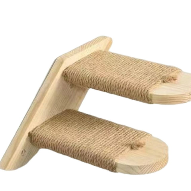 Ruiboury Unleash Cats Nature With Katzen Kletterwand Set Rounded Of Steps To Avoid khaki,carton box Two steps