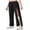 Black, variant on Tear Away Pants for Women Side Slit Snap Sweatpants Loose Fit Post Surgery Casual Adaptive Clothing with Pockets