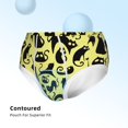 Boys Underwear Abstract Cute Cat Black Comtfy Cotton Teens Boys Panties