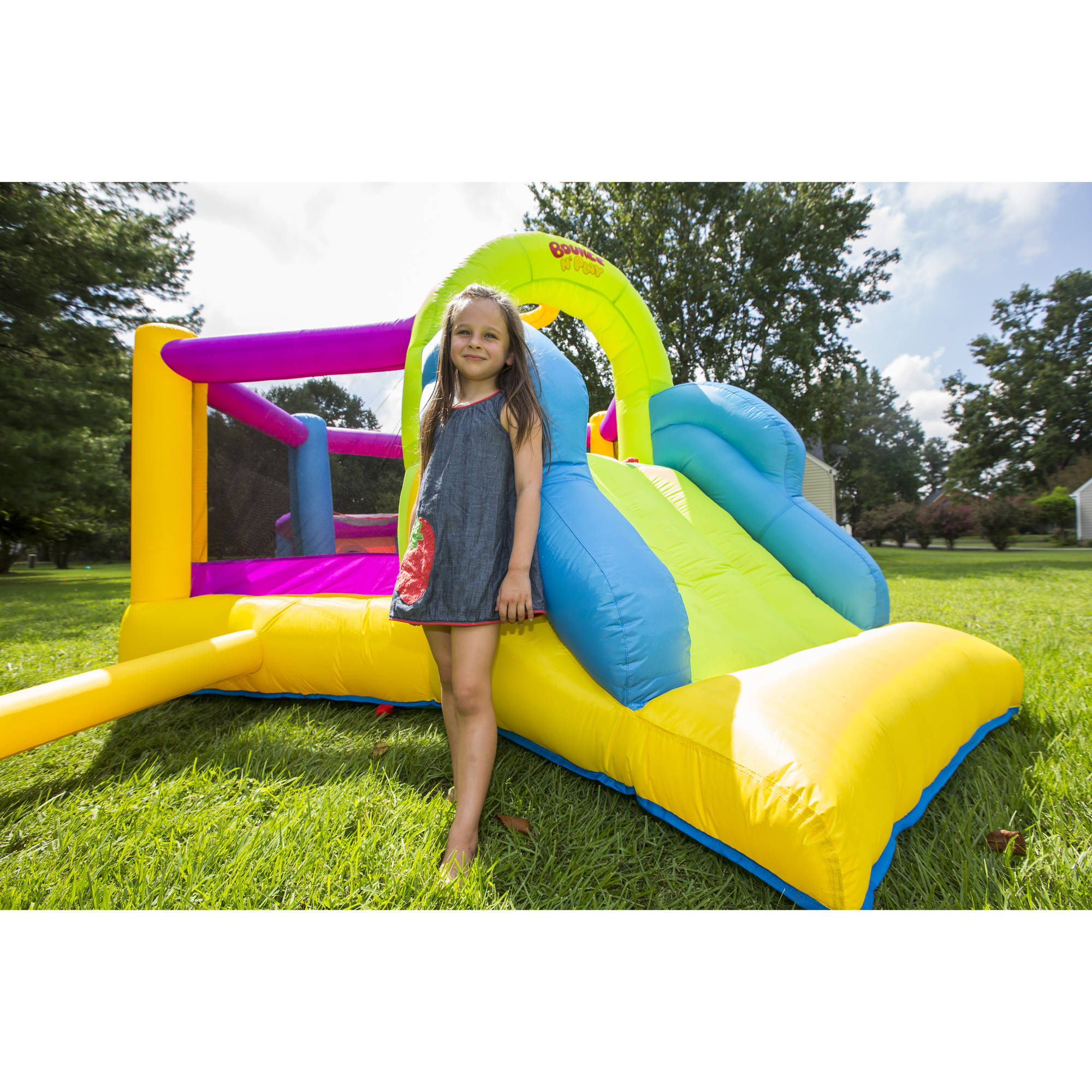 Magic Time Fort N Sport Inflatable Bounce House and Slide - image 3 of 6