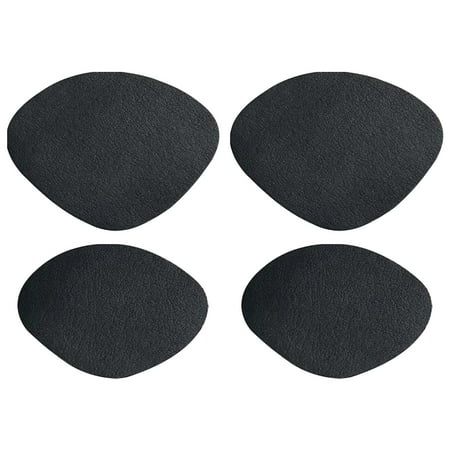 

4pcs PU Leather Self Adhesive Heel Hole Vamp Repair Shoe Patch Protective
