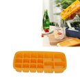 thumbnail image 4 of Molde De Cubitos De Hielo, Bandeja De Cubitos De Hielo Multiusos De Bricolaje Fácil De Desmoldar Para Barra Para Oficina Para El Hogar Anggrek Amarillo, 4 of 8
