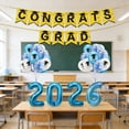 thumbnail image 1 of Decoration Graduation Party Complete With Banner Balloons Cap Tassel For Celebration, 1 of 5