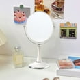 thumbnail image 6 of Makeup Mirror under $5! Yannianjz Double Sided Makeup Mirror with Stand, 3X Magnification Vanity Mirror for Bathroom, Portable Cosmetic Mirror for Travel Desk, 6 of 8