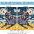 thumbnail image 5 of Toland Home Garden Van Growl-Black Lab Black Lab Dog Flag Double Sided 12x18 Inch, 5 of 5