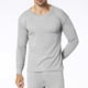 thumbnail image 5 of Conjunto De Ropa Interior Térmica Para Hombre Calzoncillos Largos Con Cuello Redondo Y Parte Superior De Tela Elástica Con Mangas Largas Que Mantienen El Calor En Invierno, 5 of 7