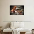 thumbnail image 2 of Elephant Stock Legal Judge Symbols Wall Art - Horizontal Canvas Wall Art - Living Room Wall Decor - Profession Canvas - Gray And Brown Decor - 30" x 20", 2 of 8