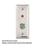 Securitron PB4LN-2 Stainless Momentary Narrow Stile, Stainless Steel, 4-Ampere