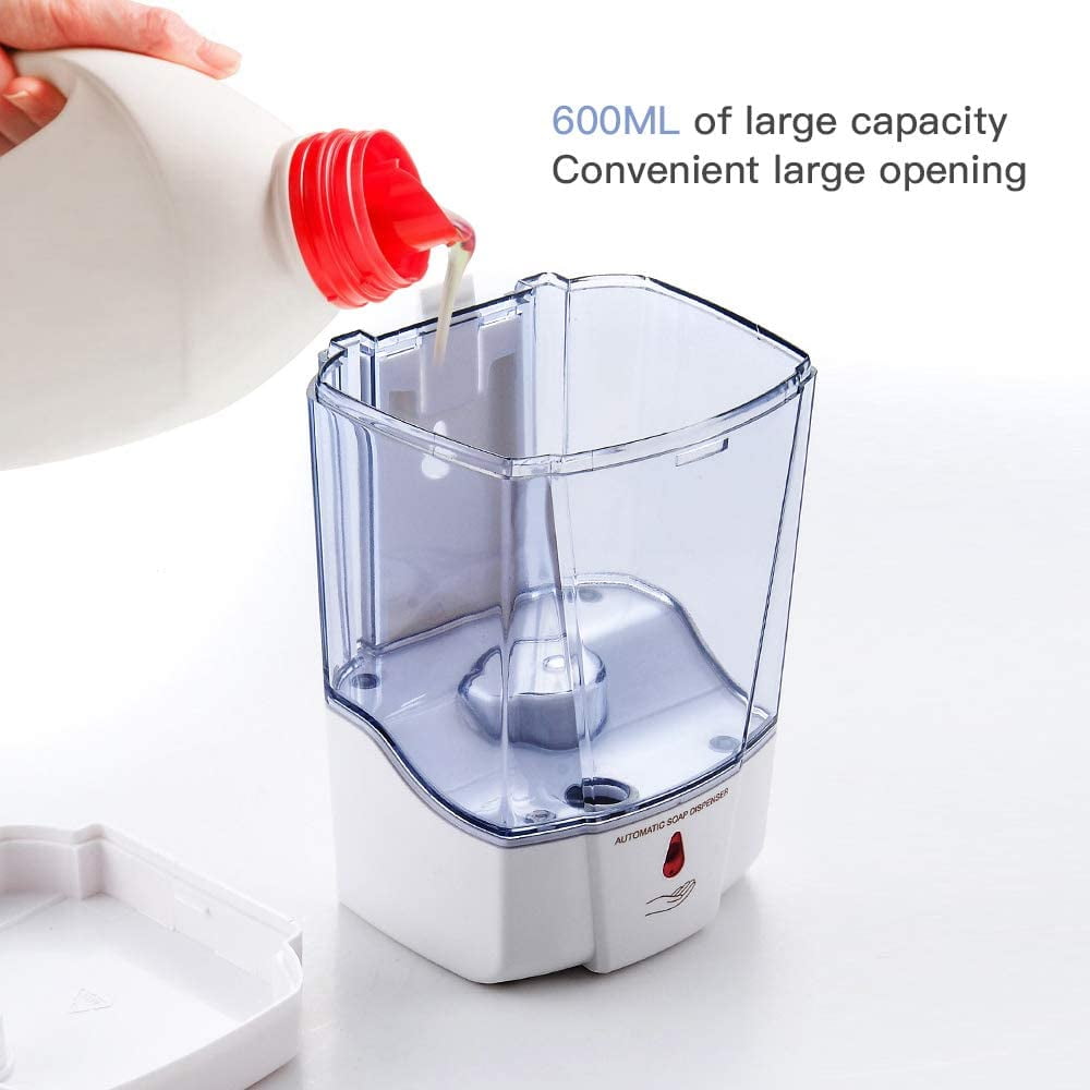 Infrared Sensor Wall Mounted Automatic 20oz Touchless Soap Dispenser 