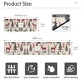 thumbnail image 3 of Yayeee Faucet Mat for Kitchen Sink 30" Diatomite Long Splash Guard Pad, Red Deer, 2 Pack, 3 of 7
