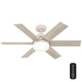 thumbnail image 4 of Hunter 44 inch Indoor Ceiling Fan with LED Light and Remote Control - Standard Mount Ceiling Fan, 6 Blades, For Bedroom, Living Room, or Kitchen, Quiet - Pacer 51207, Blush Pink, 4 of 17