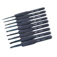thumbnail image 1 of Crochet Hooks Set, Aluminum Easy To Hold Beginners Crochet Hooks Easy Identification Lightweight  for Home Use, 1 of 7