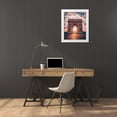 thumbnail image 3 of Pournader, Behdad 26x32 White Modern Wood Framed Museum Art Print Titled - Golden Arc of Paris, 3 of 4