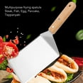 thumbnail image 4 of Pizza Peel, Comida De Acero Inoxidable De Acero Inoxidable Turner Pizza Pizza Spátula, Paleta De Pizzas De Metal, Volteo Y Pizzas Cortadas Para Hornear,, 4 of 7