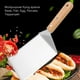thumbnail image 4 of Pizza Peel, Comida De Acero Inoxidable De Acero Inoxidable Turner Pizza Pizza Spátula, Paleta De Pizzas De Metal, Volteo Y Pizzas Cortadas Para Hornear,, 4 of 7
