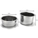 thumbnail image 2 of 4pcs 51mm Coffee Filter Replacement Filter Basket For Coffee Bottomless Portafilter For Espresso Ma, 2 of 3