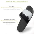 thumbnail image 3 of GZHJMY Stylish Slides for Women Men, Forest Silhouette Background Soft Flexible Slip-on Sandals Slippers, 3 of 7