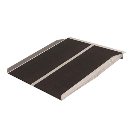 5-ft x 30-in Portable Solid Wheelchair Ramp 800 lb. Weight Capacity, Maximum 10-in Rise