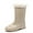 Beige, variant on AUXDIQ Wellington Boots Women Mid-calf Wellies Waterproof Rain Boots Outdoor Garden Shoes