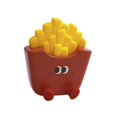 thumbnail image 2 of Lámparas de noche con luz nocturna de silicona, control táctil con temporizador, mesa de patatas fritas de dibujos animados Rojo Yuyangstore Luz de noche, 2 of 8