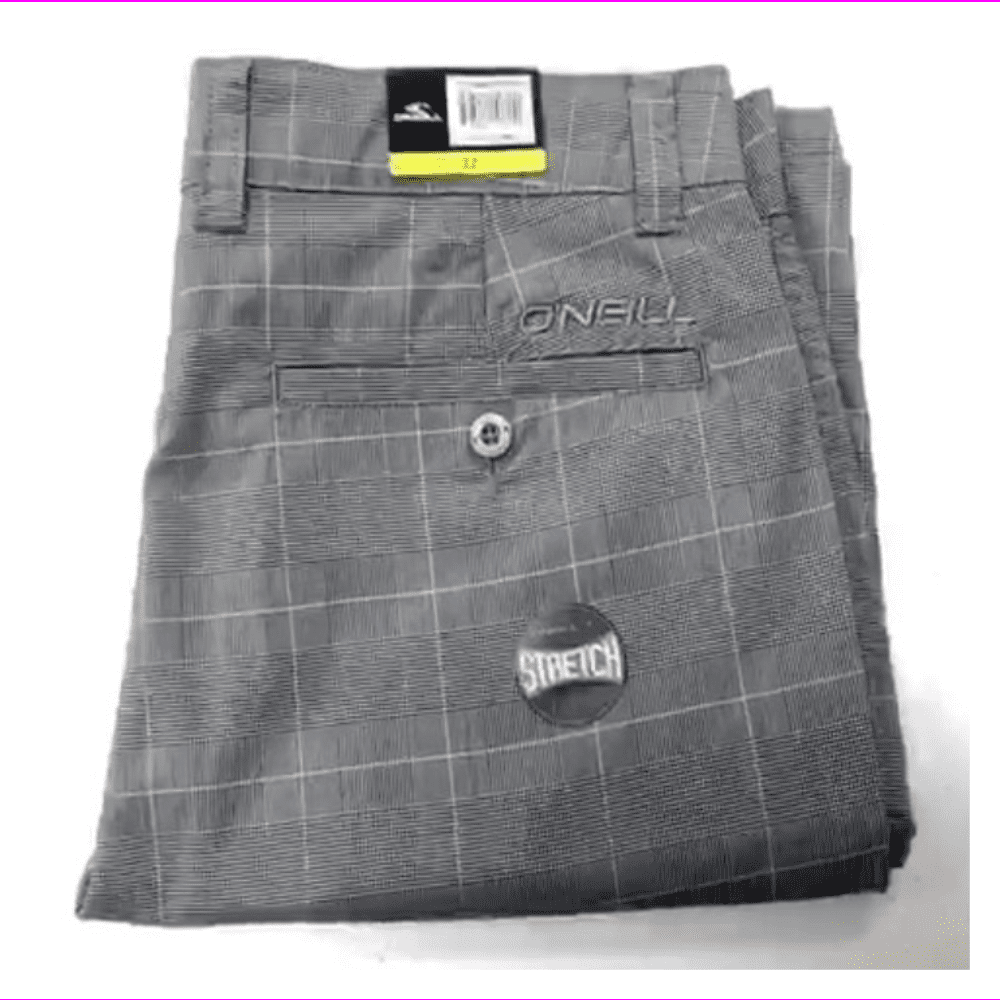 CHARCOAL -SIZES 30,32 & 34 O'Neill Mens Casual Walk Shorts NEW 