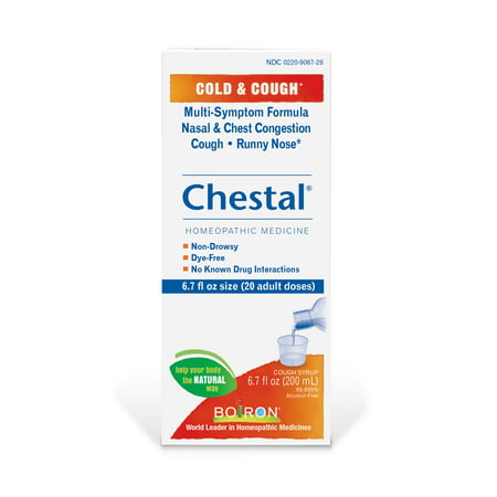 Boiron Chestal Adult Honey Cold & Cough Relief, 6.7 Fl