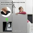 thumbnail image 3 of 2Pcs Refrigerator Drip Tray Silicone Water Drip Catcher Anti-Slip Fridge Ice and Water Dispenser Pan Cuttable Spill Water Catch Pan Dishwasher Safe for Home Fridge, 3 of 9
