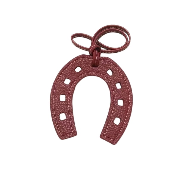 Guardurnaity LLavero de cuero PU, colgante para bolso, accesorios, adorno para bolso, llaveros, llavero portátil con cordón, regalos para mujer Ropa, zapatos y accesorios Miscelánea Vino rojo Guardurnaity AP014015-10