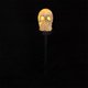 thumbnail image 2 of Halloween Skull Decorative Stake Lamp Outdoor Lighting For Gardens And Courtyards With Beige Color And Solar Charging 1Set, 2 of 5