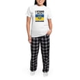 thumbnail image 5 of CafePress - I Stand With Ukraine Women's Light Pajamas - Women's Short Sleeve Print T-Shirt and Pants Light Cotton Pajama Set, 5 of 7