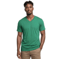 thumbnail image 3 of Access Men's Heavyweight Short Sleeve Cotton V-Neck T-Shirt (Pack of 3) (K Green, 2X-Large) AT37, 3 of 9