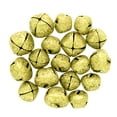 thumbnail image 2 of Essentials By Leisure Arts Arts Jingle Bells Glitter Astd Sizes Gold 18pc, 2 of 4