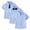 #17, variant on XUNKUSGA 3-Pack Shirts for Boys Casual Short Sleeve Collared School Uniform Dress Shirt Classic Fit Solid Color Button Down Shirts with Tie and Pocket for Back To School,2 Years