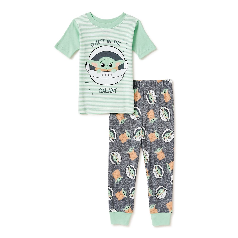 Star Wars Toddler Boys' Cotton Pajamas, 2Piece Set
