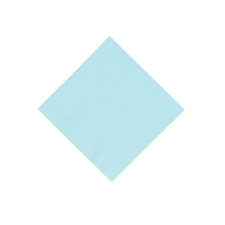 Fun Express LIGHT BLUE BEVERAGE NAPKINS -C
