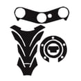 thumbnail image 1 of Almohadilla para tanque de motocicleta Pegatinas para tapa de gasolina Yugo de abrazadera triple, 1 of 6