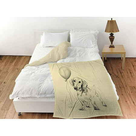 Thumbprintz Lulu Coral Fleece Throw, 30" x 40