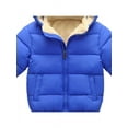 thumbnail image 6 of Kids Winter Warm Jacket Children Plus Velvet Cotton Hooded Puffer Coat for 2-7 Y, 6 of 6